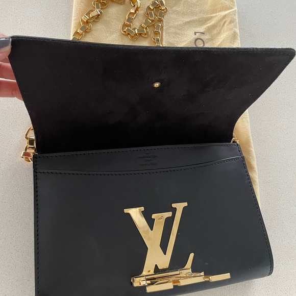 Louis Vuitton chain Louise MM size LV gold - Picture 6 of 16